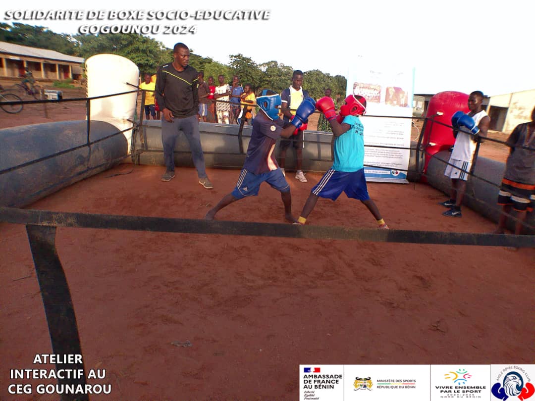 Atelier interactif au CEG GROUNAROU